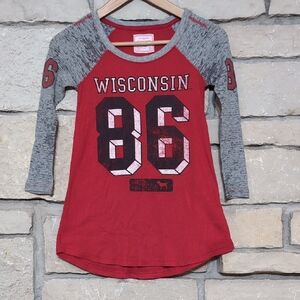 Victoria's Secret Collegiate Raglan Shirt